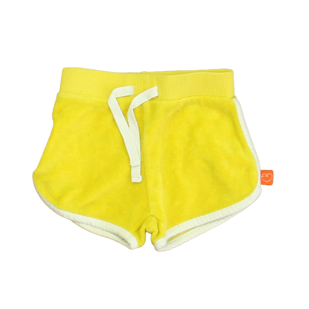 Little Bird Unisex Yellow | White Shorts size: 3 Months